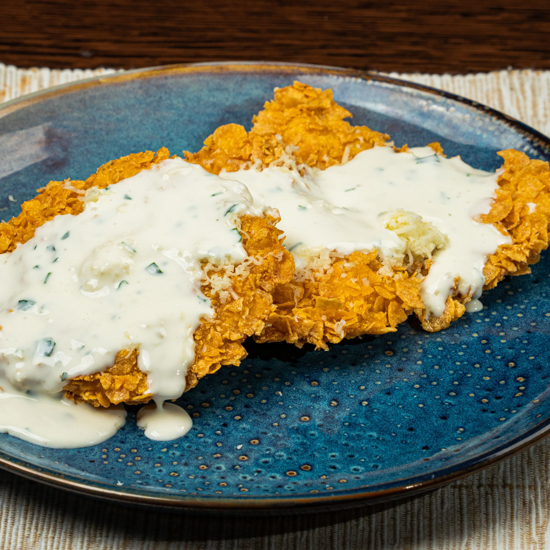 Poza cu Șnițel de pui crocant